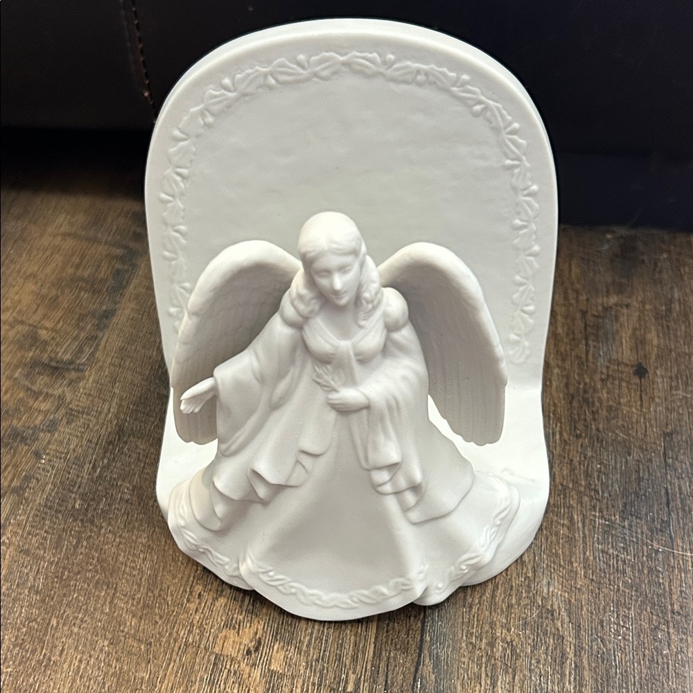 Ceramic Angel Bible Holder From Hallmark Cards